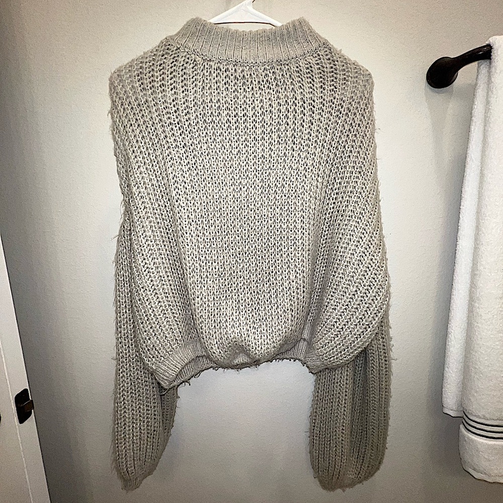 Simplee Gray Sweater